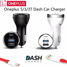 

Dash Car Charger Original, 5V/4A Dual usb Quick Fast Car Charging Adapter & Genuine usb type-C cable For Oneplus 3 3t 5 5t