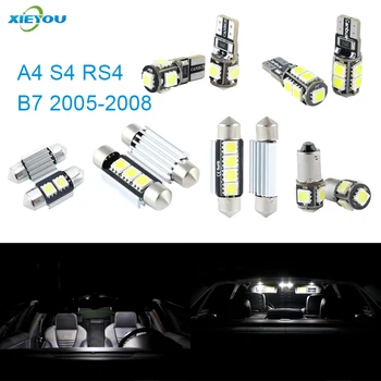 

Canbus LED Interior Lights Kit Package 18pcs For Audi A4 S4 RS4 B7 (2005-2008)