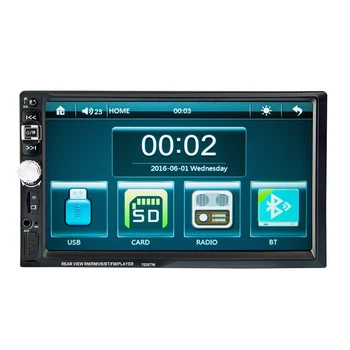 

Bluetooth Mp5 Player 7" Support Usb Aux Radio Rearview Camera Steering Wheel Control Wce