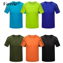 Vertvie Мужская Беговая футболка Фитнес тренировки майка тренажерный зал быстросохнущая спортивные колготки шорты рукавом Футболки обтягивающая мужская кофта