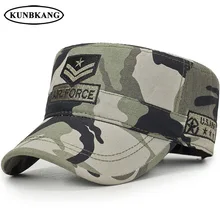 Новая американская тактическая Кепка с плоским верхом, армейская Кепка, мужская бейсбольная Кепка ВВС, камуфляжная кепка с вышивкой, звездная кость, уличная камуфляжная кепка, солнцезащитная Кепка для папы