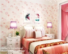 beibehang Pastoral modern classic 3d wallpaper Dandelion nonwovens living room bedroom princess room wallpaper papier peint beibehang korean pastoral style papier peint wallpaper wedding bedroom living room tv background walls small floral 3d wallpaper
