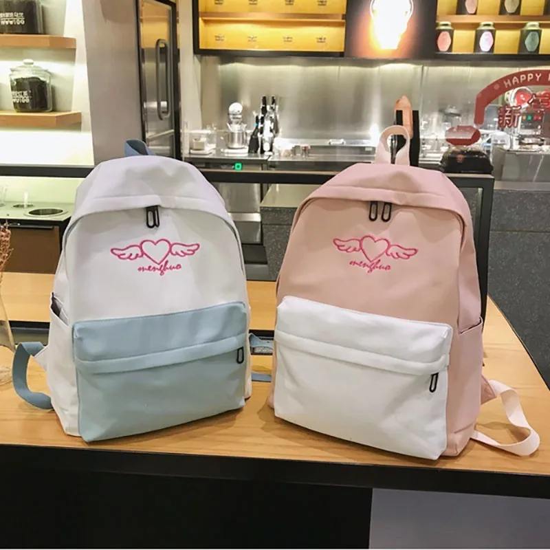 Women Canvas Backpack Bagpack Designer Student Canvas casual Back Pack School Bagpack For Teenagers Backpacks Bookbags