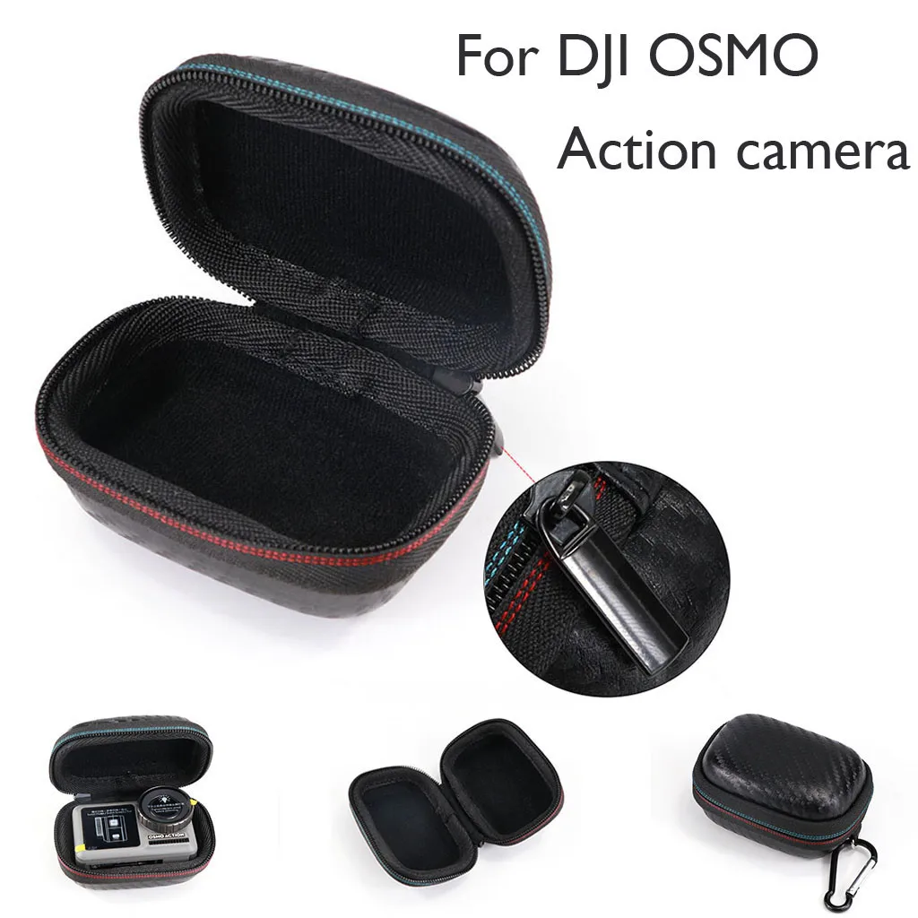 

For OSMO Action Accessory Mini Storage Carry Pouch Case Bag Protective Storage Box For DJI Osmo Action Camera Accessories L0603