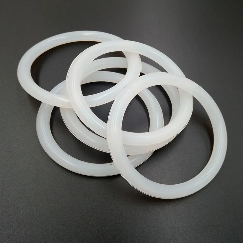 Белые силиконовые уплотнительные кольца id8мм~ 384 мм* 3,55 мм толщина пищевого качества уплотнения без яда термостойкие уплотнительные кольца уплотнительные прокладки