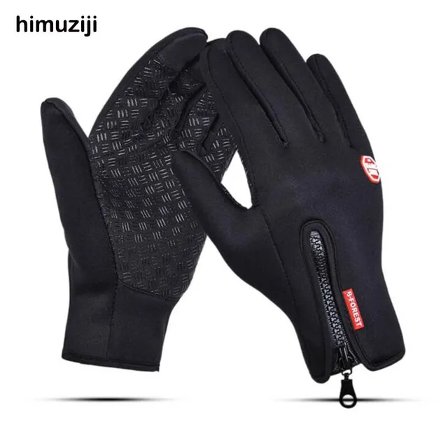 US $4.00 Unisex Touchscreen Winter Warm Gloves Cycling Bicycle Ski Outdoor Waterproof Camping Hiking Motorcy
