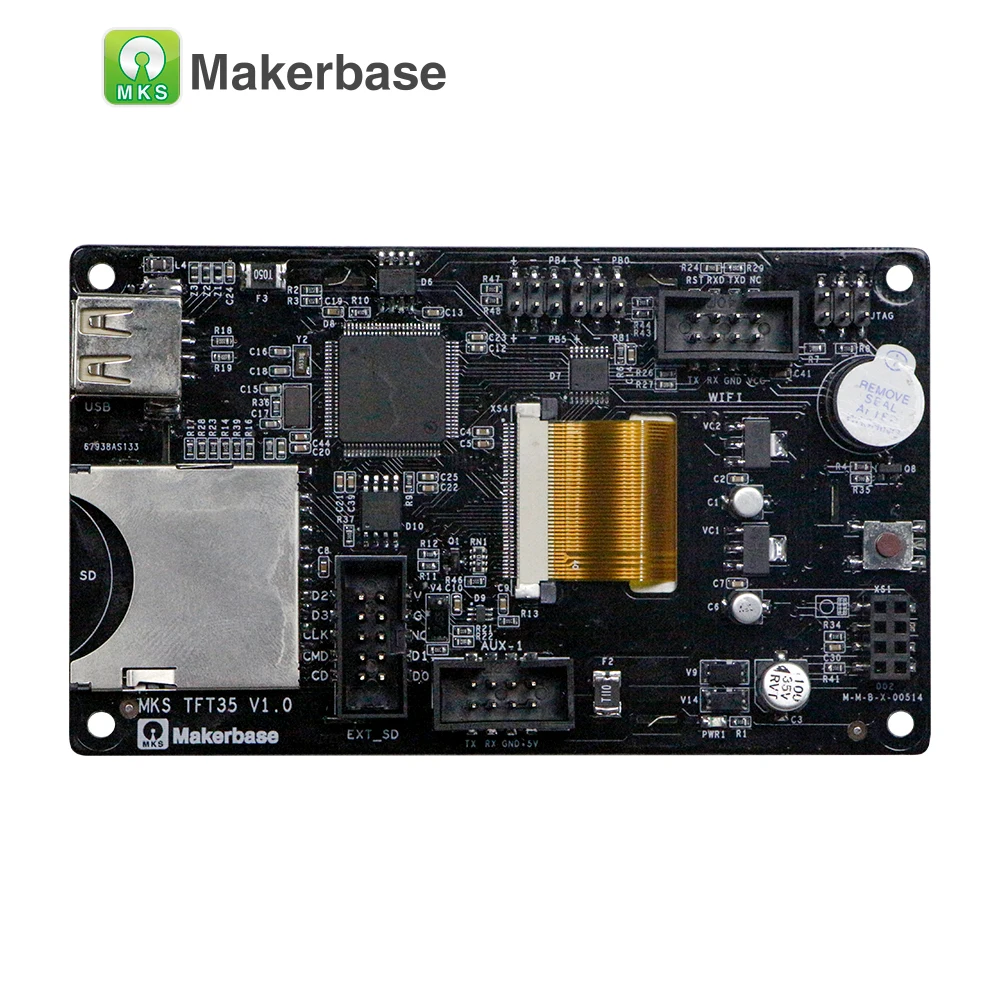 Makerbase 3d принтер дисплей MKS TFT35 V1.0 сенсорный экран с 3,5 дюймов полноцветный экран цветной дисплей