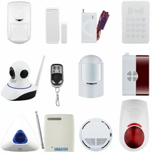Беспроводная сигнализация аксессуар ip-камера/дверь/pir/Сирена/дым/газ/вода/Пароль Клавиатура сенсор для WiFi GSM GPRS SMS сигнализация