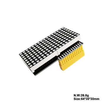 

Free shipping ! Raspberry Pi 16*8 LED Matrix Shield /CE certification