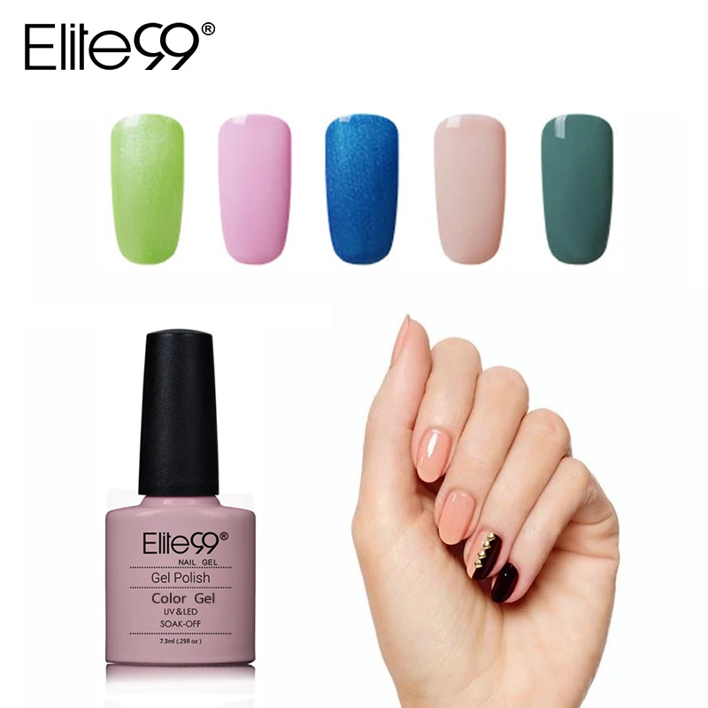  Elite99 79 Colors Gel Nail Polish UV Gel Polish Long-lasting Soak-off LED UV Gel Color Hot Nail Gel