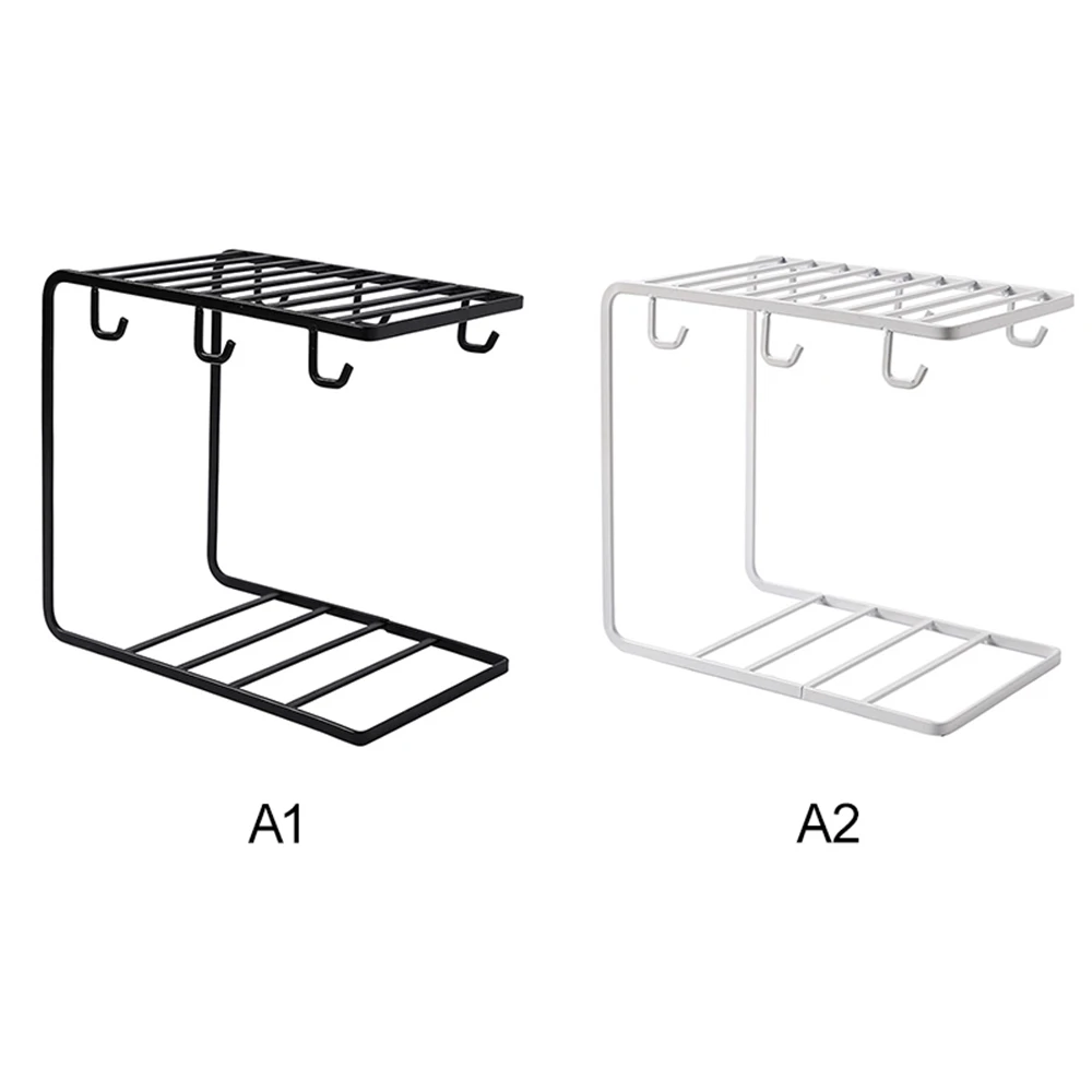 Кофейные чашки, тарелки, железная стойка, креативный Железный Держатель для чашки, кухонная стойка, домашняя кружка, чашка для кофе, сливная полка для хранения дома держатели, стойка