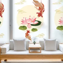 Наклейка на окно, балкон, спальня, светильник, непрозрачный, для ванной, гостиной, ванной комнаты, стеклянные наклейки на окно