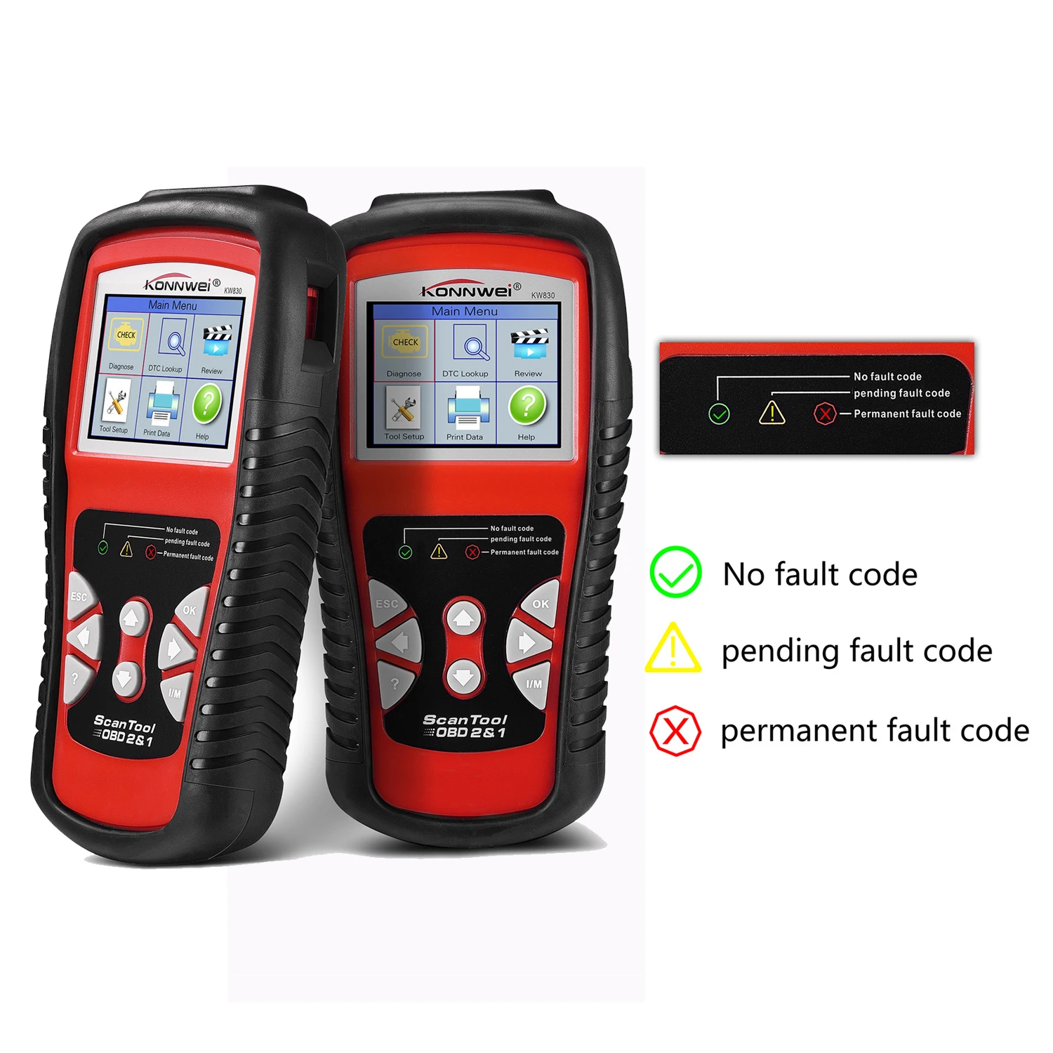 

Auto Diagnostic Scanner OBD2 EOBD Car Diagnostics Error Code Reader Car Detector Automotive Obd2 Scanner Support 6 Languages