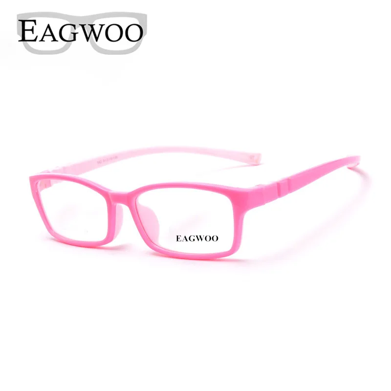 Силиконовые мягкие очки EAGWOO детская оптическая оправа простая разборная