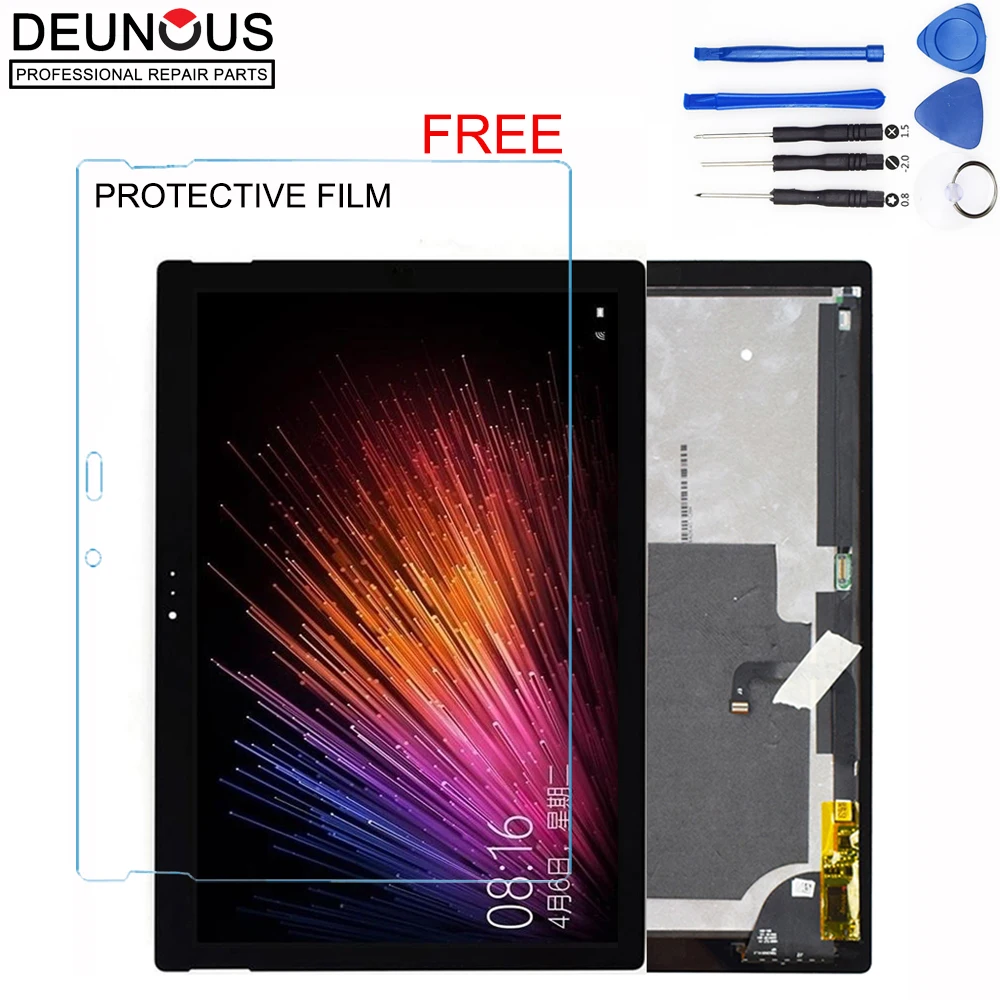 Ceny Nowy zestaw dla microsoft surface Pro 3 Pro3 (1631) ekran dotykowy + wymiana wyświetlacza lcd Tom12h20 v1.1 LTL120QL01 003