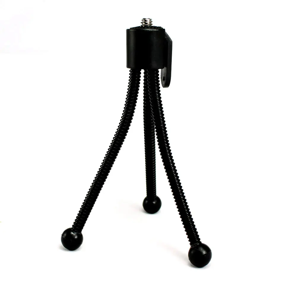 

Monocular camera telescope mini tripod 1/4 Standard interface Metal Material Mini Portable Universal Flexible