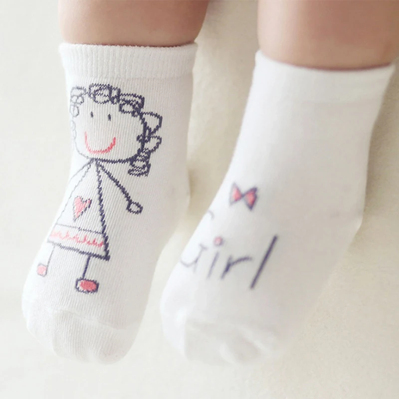 Носки для маленьких детей, хлопковые носки с противопротивопротивопротивопротивопротивопротивопротивопротивопротивопротивопротивопротивоскользящие носки для маленьких девочек, размеры s, m, новинка, носки для маленьких девочек