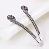 1 Pair Vintage Hair Accessories Luxury Rhinestone Hair Clips Waterdrop Crystal Hair Barrette For Women Girls Jewelry ► Photo 3/3