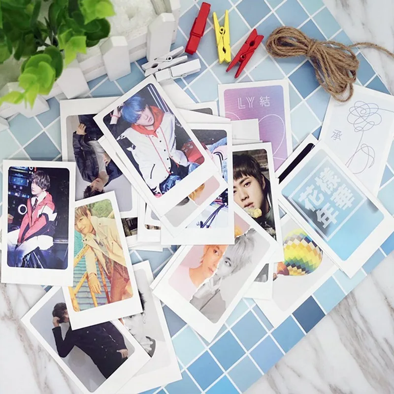 

XINTOCH Bangtan Boys Toys Jin V Jimin Rm Sticker Lomo Cards Set Screenshot Photocard Kpop New Arrive Gift for Kids Drop Shipping