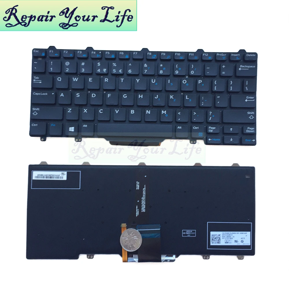 DELL E5420 US-B backlit keyboard 1