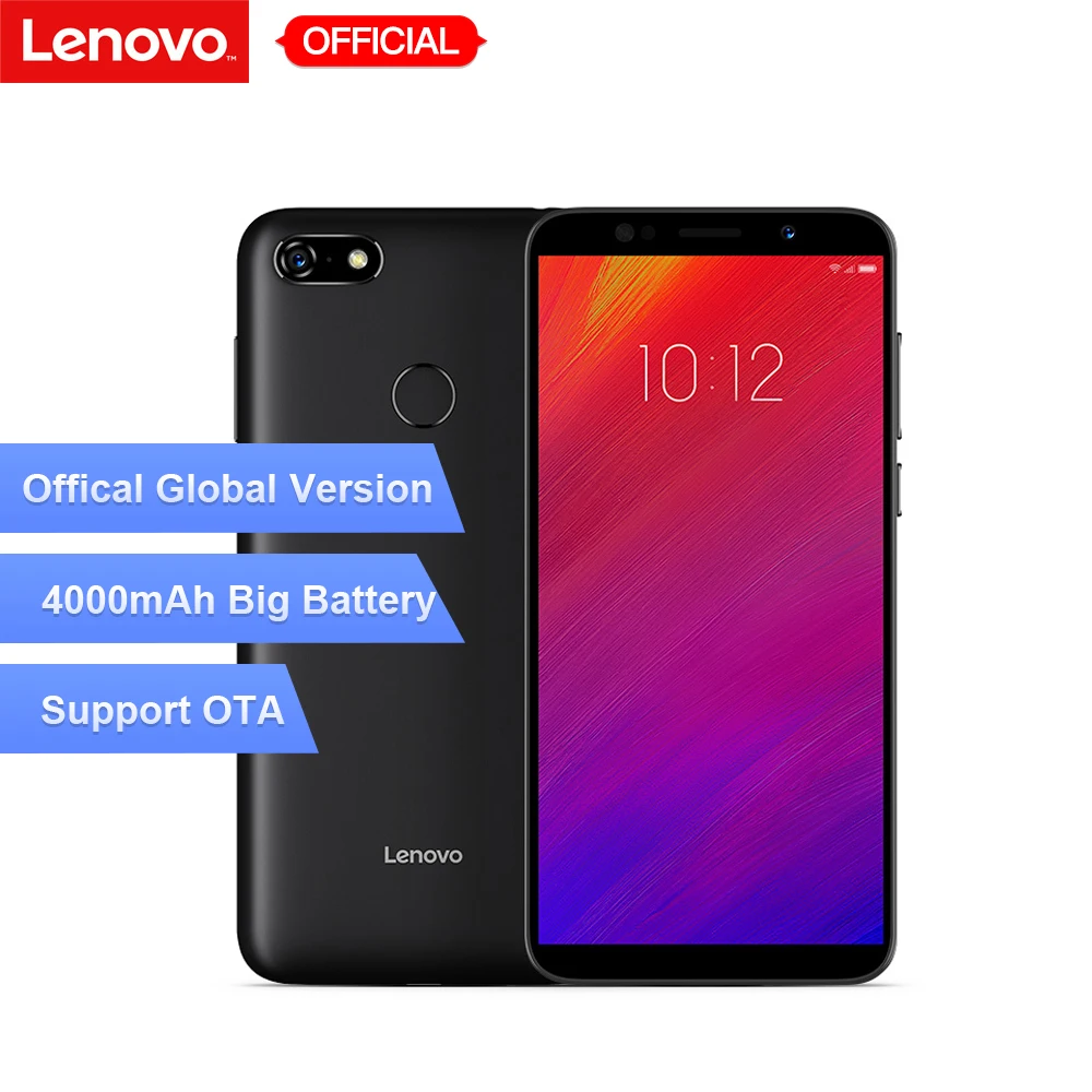 Mondial Version Lenovo A5 3 GB RAM 16 GB ROM téléphone portable MTK6739 Quad Core 5.45 « smartphone D’empreintes Digitales 4G-LTE Téléphone Portable
