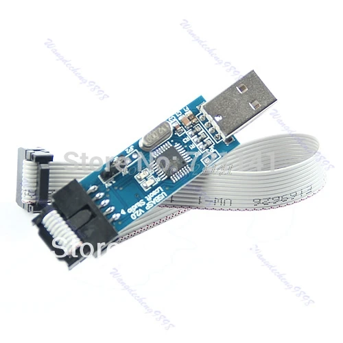 

USB ISP Programmer For ATMEL AVR ATMega ATTiny 51 Development Board