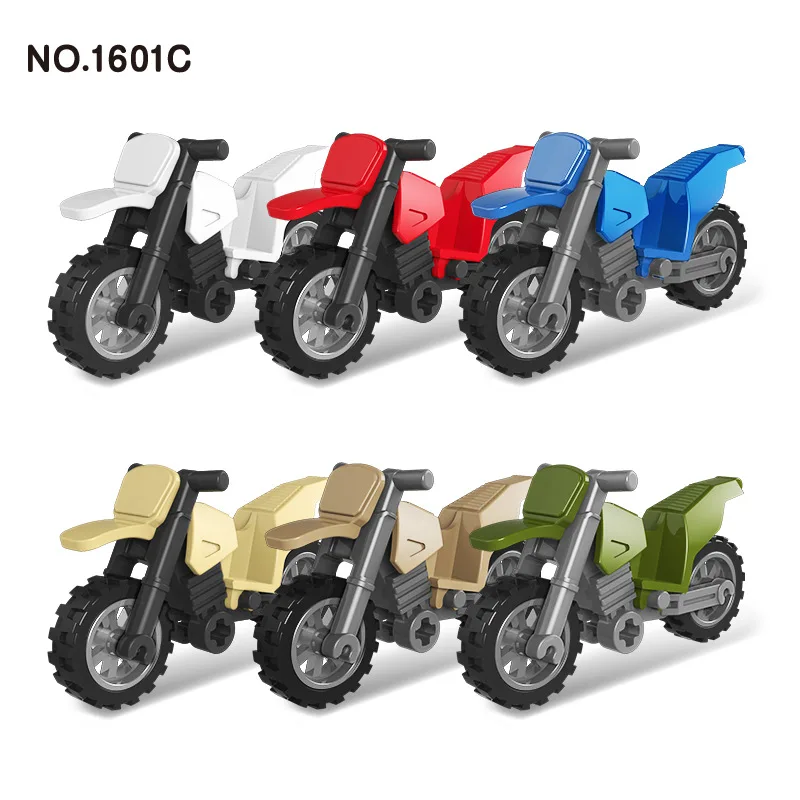 Buy 6Pcs/set Motorcycle Building Blocks Compatible