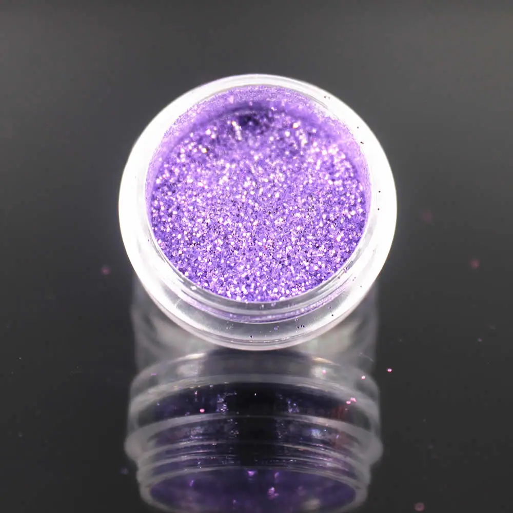 12 цветов блестящий набор инструментов для дизайна ногтей, акриловый камень, инструменты для полировки ногтей, 3D украшения для дизайна ногтей, блестящая пудра для ногтей - Цвет: light purple