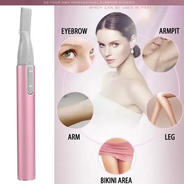 

Mini Electric Eyebrow Trimmer Ear Eyebrow Trimmer For Women Personal Electric Face Care Portable Shaver Razor Epilator