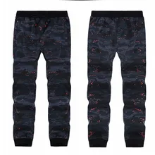 Большие размеры, L-6XL, 7xl, 8xl, камуфляжные свободные штаны, свободные хлопковые повседневные длинные брюки с эластичной резинкой на талии, штаны, хип-хоп, 150 кг
