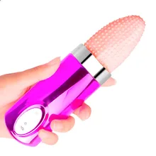 Powerful USB Charge Electric Tongue Vibrator For Woman Masturbation Erotic Oral Sex Realistic tongue G-spot Clitoris Stimulator