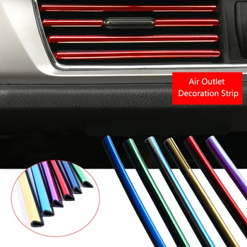 

Car Interior Moulding Strips Air Vent Decoration Line For Skoda Superb Octavia A7 2 Fabia Rapid Yeti Citroen C4 C5 Grand Picasso