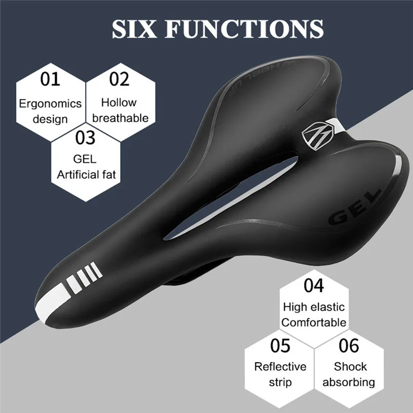 Bicycle Seat Cushion, Bicycle Saddles (6)