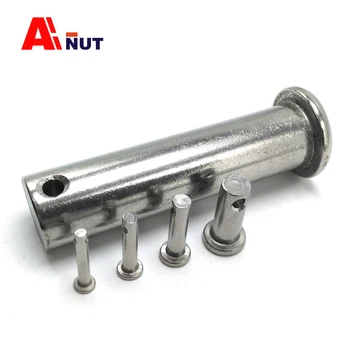 

m4 cylindrical cotter pin 10mm-50mm, sus304 round head pins , 304 stainless steel 4mm straight pin fasteners