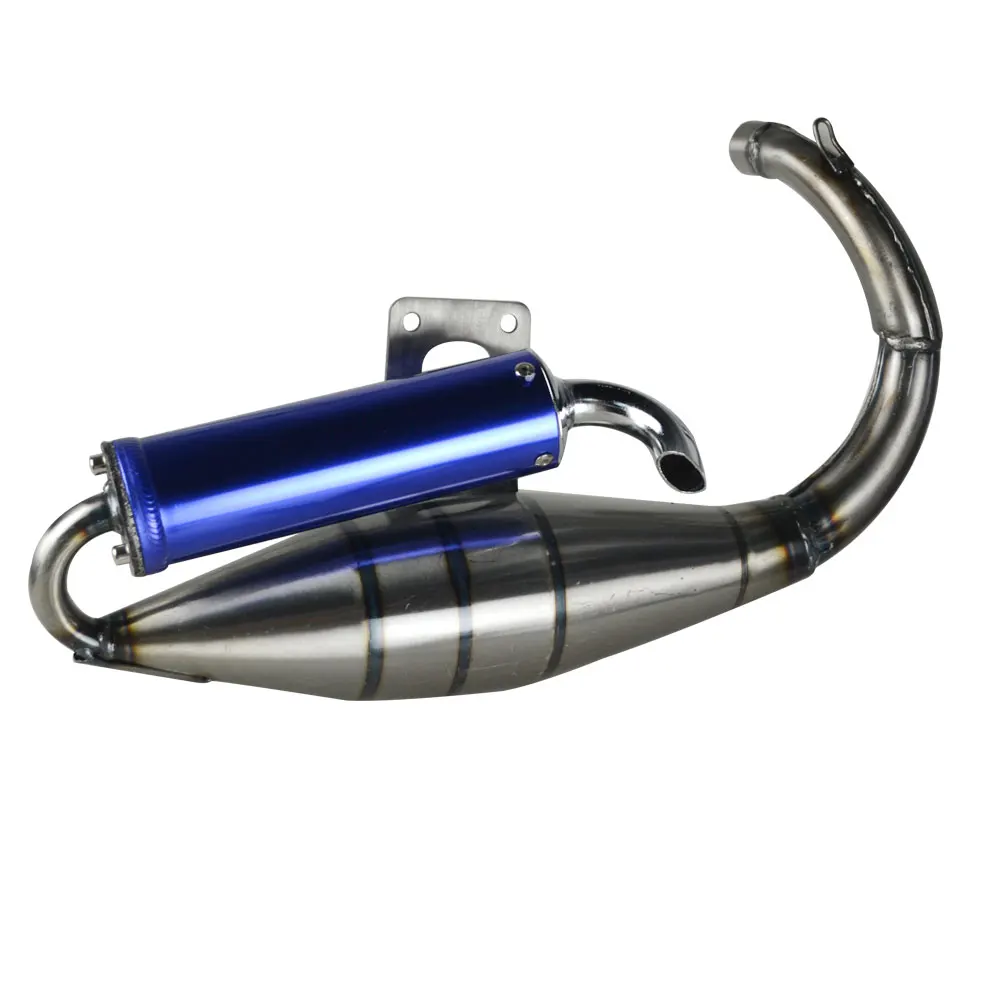 Brand new High Performance Exhaust Muffer with Expansion Chamber and removable Silencer For Honda Dio Elite SYM 50 DIO50