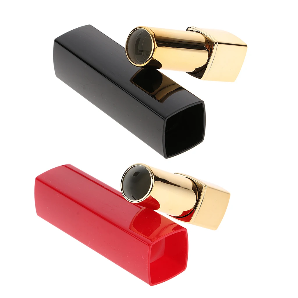 DIY Lip Balm Bottle Container, Empty Lipstick Refillable Chapstick Lipstick Pressed Tube with Cap 12.1mm Diameter