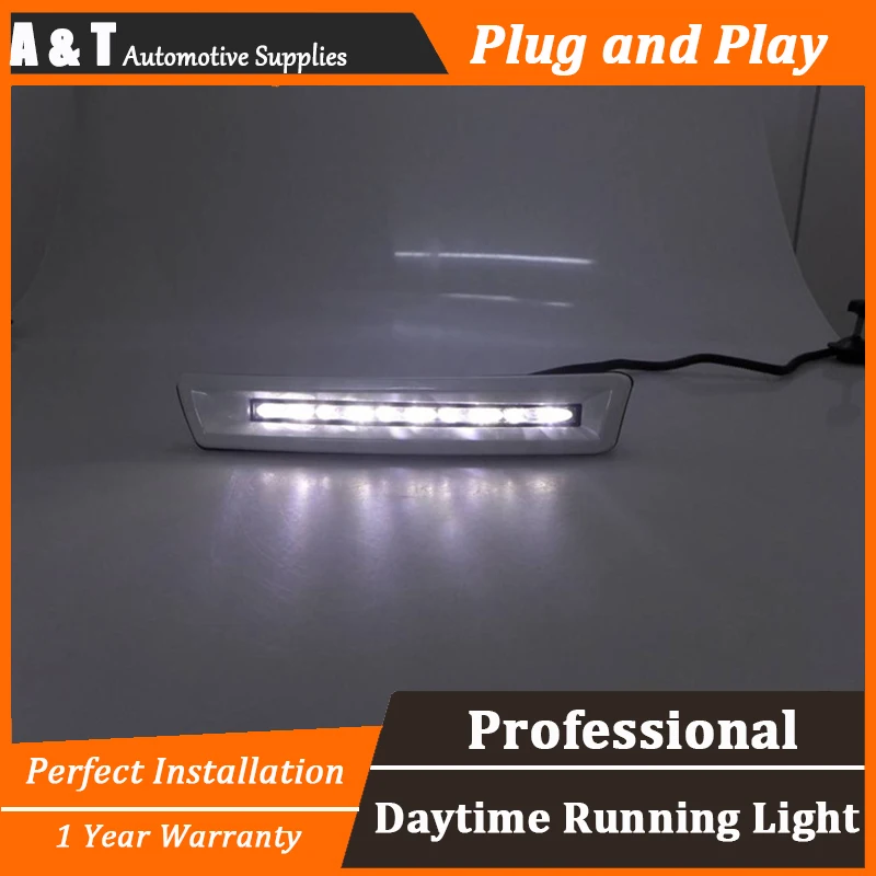A T car styling For Toyota Verso LED DRL For Verso led fog lamps daytime running