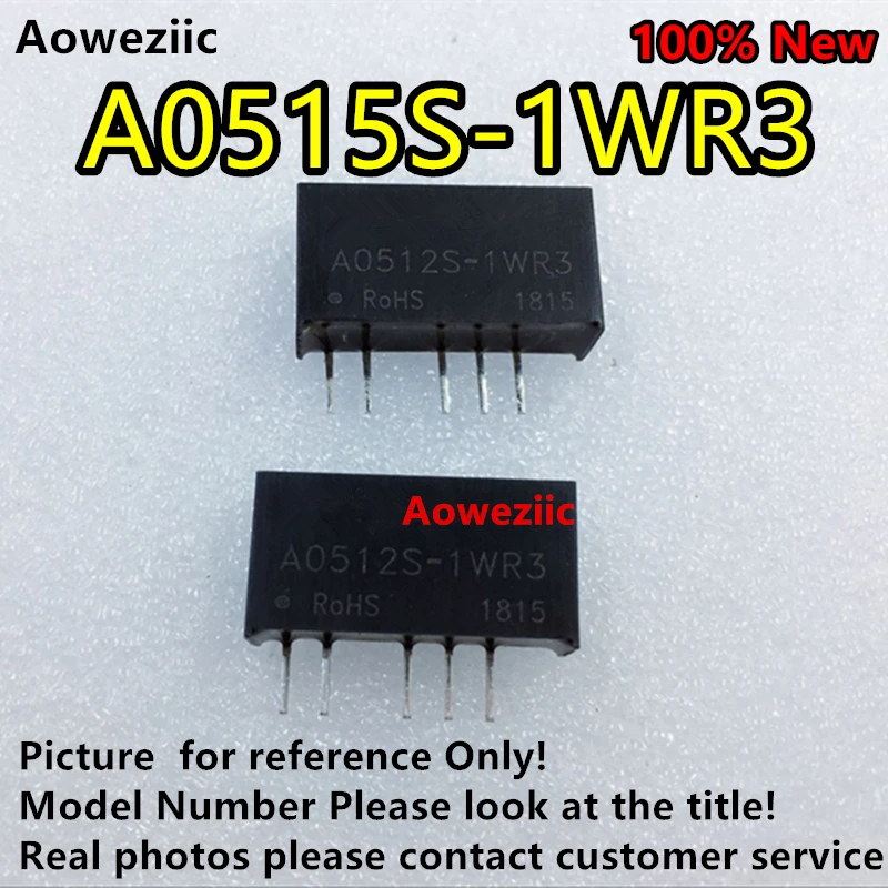 Aoweziic 5 шт./лот A0515S-1WR3 A0515S-1W новый оригинальный Вход: 5 В двойной выход: + 15 В 0.03A,-15 в-0.03a DC-DC изолят