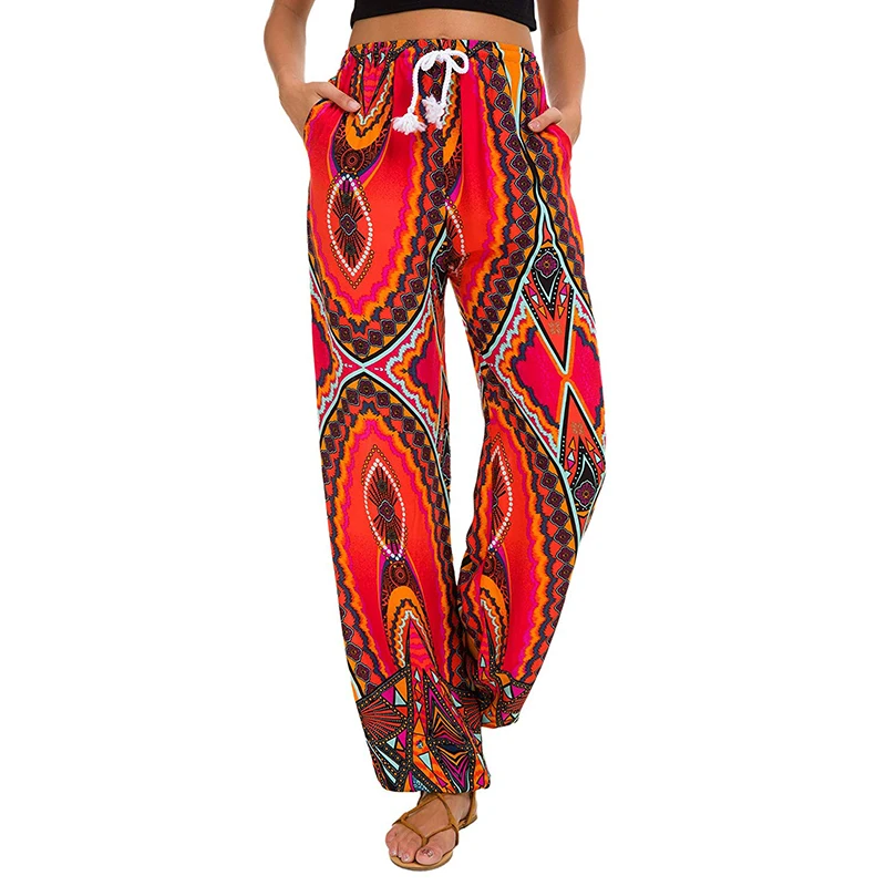 INDIAN BAGGY GYPSY HAREM PANTS LEGGINGS YOGA WOMEN FLORAL PRINT BEACH