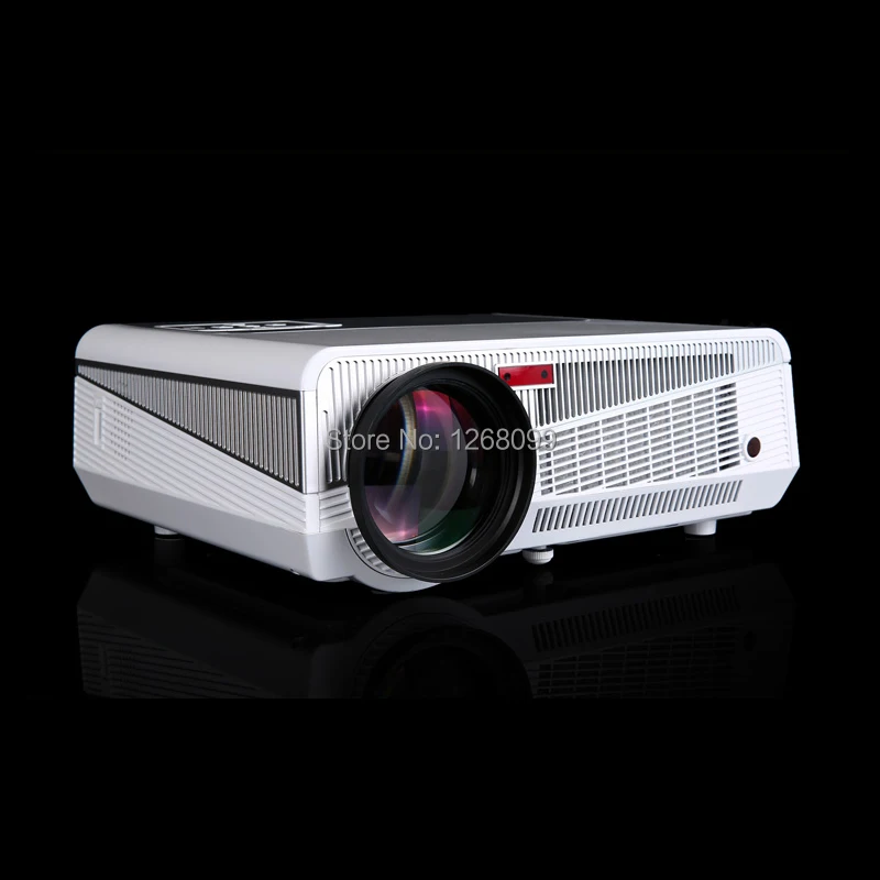 New 5600 Lumens Intelligent Projector WiFi Android 4.4 LAN Digital Video LED Full HD 1080P Home Theater | Электроника