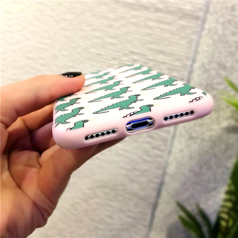 Patterned Phone Case For iPhone XS Max XR 7 8 6 6s Plus Cartoon Cute Pig Animal For iPhone 5 5s SE Soft TPU Silicone Back Cover (6)