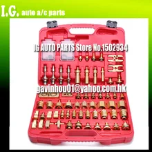 Автоматический Кондиционер утечка Тесты обслуживание r134a для японских автомобилей Европе автомобиль ac/c утечки ремонт/Тесты инструменты устройства