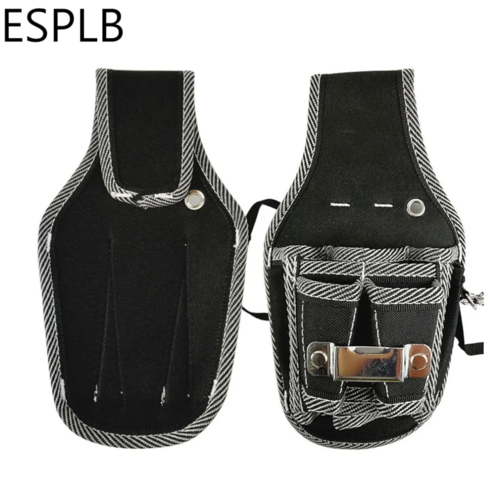 rolling tool bag ESPLB 9 in 1 Waist Tool Bag Case Pocket Belt Pouch Screwdriver Drill Electrician Ket Holder 600D Fabric Tool Bag Case small tool chest