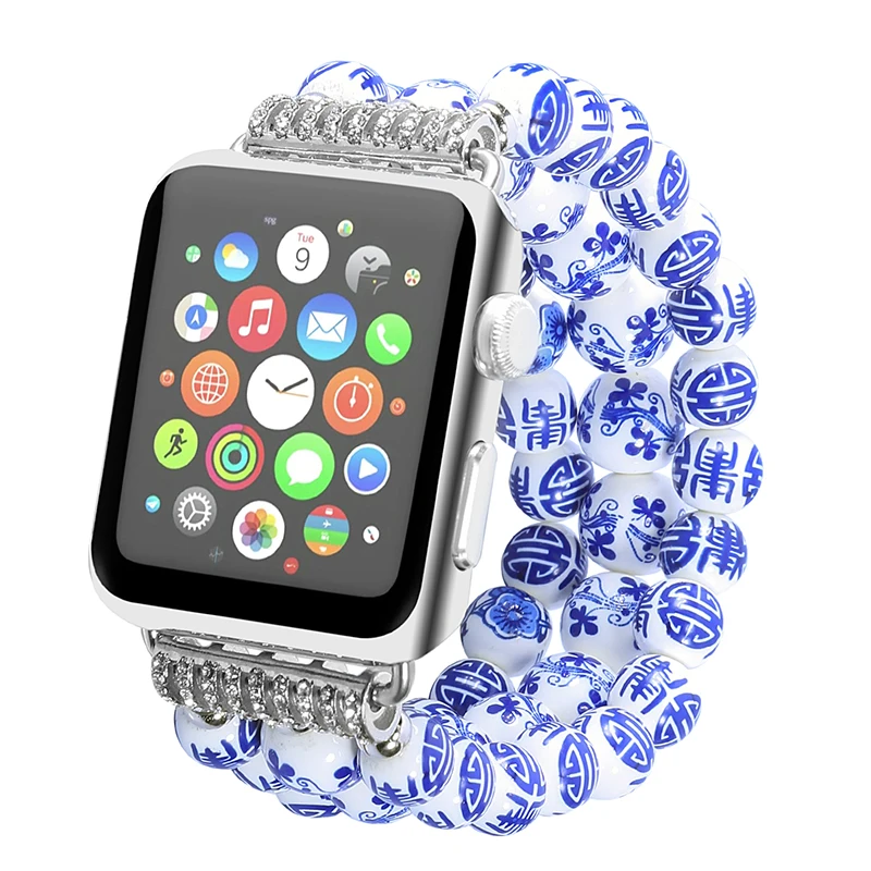 Керамический ремешок для часов Apple Watch 44 мм 38 42 40 iwatch series 5 4 3 2 умный часов|Ремешки