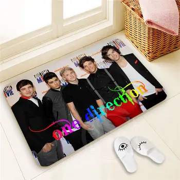 

H-P379 Custom one direction #13 Doormat Home Decor 100% Polyester Pattern Door mat Floor Mat foot pad SQ00722-@H0379