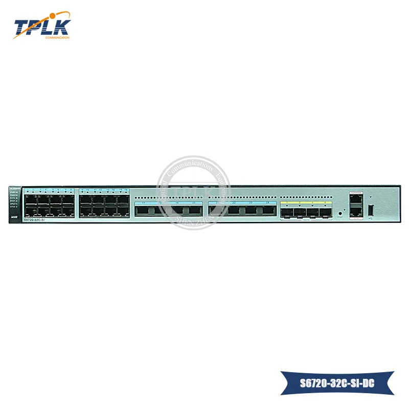 Hua wei Ethernet 24 порта коммутатор S6720-32C-SI-AC/DC Полный дуплексный и полудуплексный режим связи AC или DC блок питания опционально