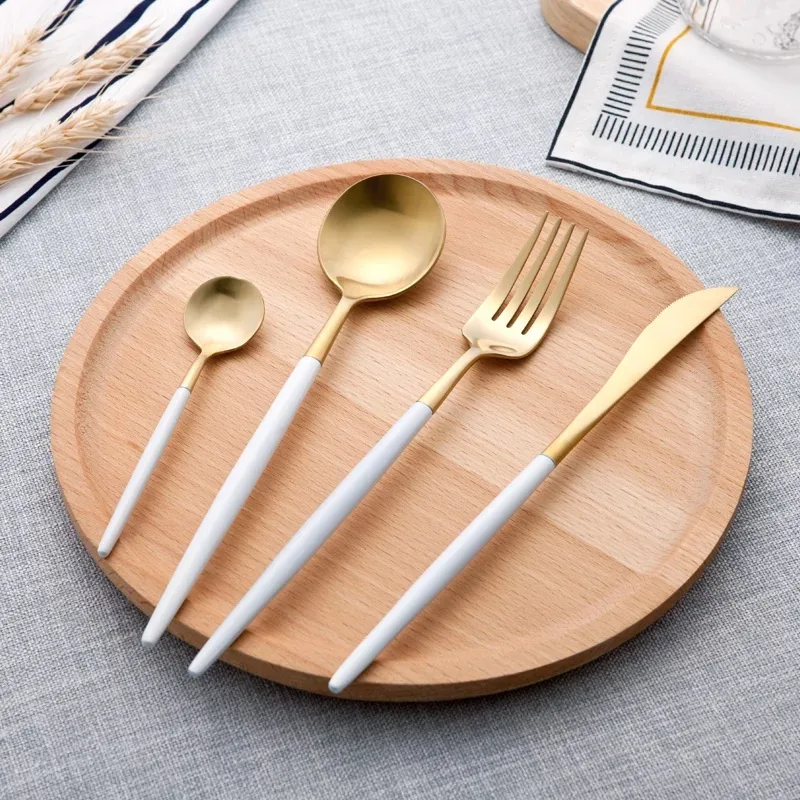 Buy 304 Stainless Steel Cutlery Tableware Set Dinner