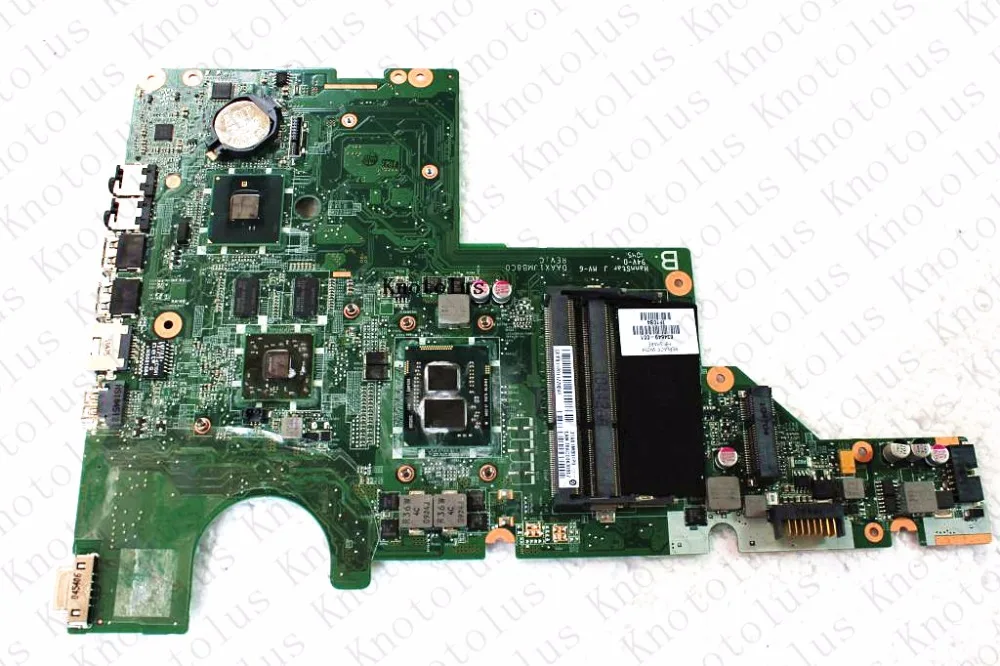 637584 001 Para HP Pavilion CQ42 G62 CQ62 Laptop Motherboard DAAX1JMB8C0 CPU I3 HM55 Frete 