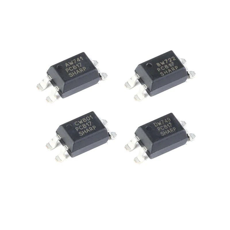 

50pcs SMD PC817 817 A/B/C/D SOP-4 PC817X3CSP9F Photocoupler