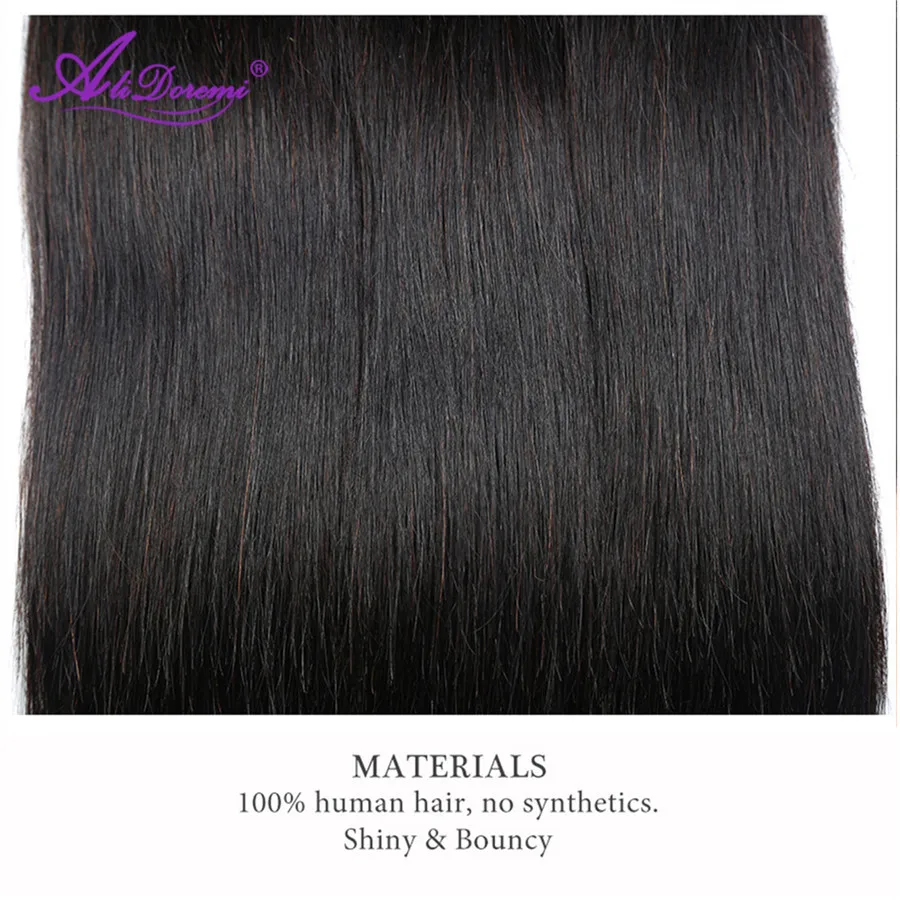 Alidoremi Ear to Ear 13x4 Peruvian straight hair 4 Bundles With Lace Frontal closure with baby hair Nonremy 100 Human Hair Weave Alidoremi Ear to Ear 13x4 Peruvian straight hair 4 Bundles With Lace Frontal closure with baby hair Nonremy 100 Human Hair Weave